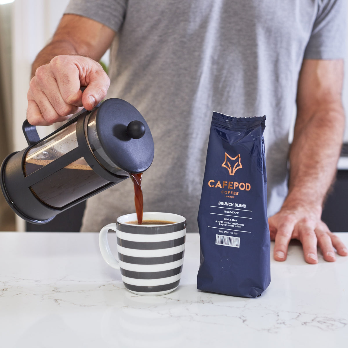 Half-Caff Brunch Blend Whole Bean